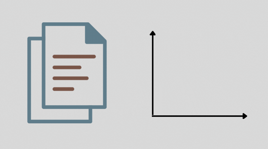 Animation showing the distribution of a constant feature